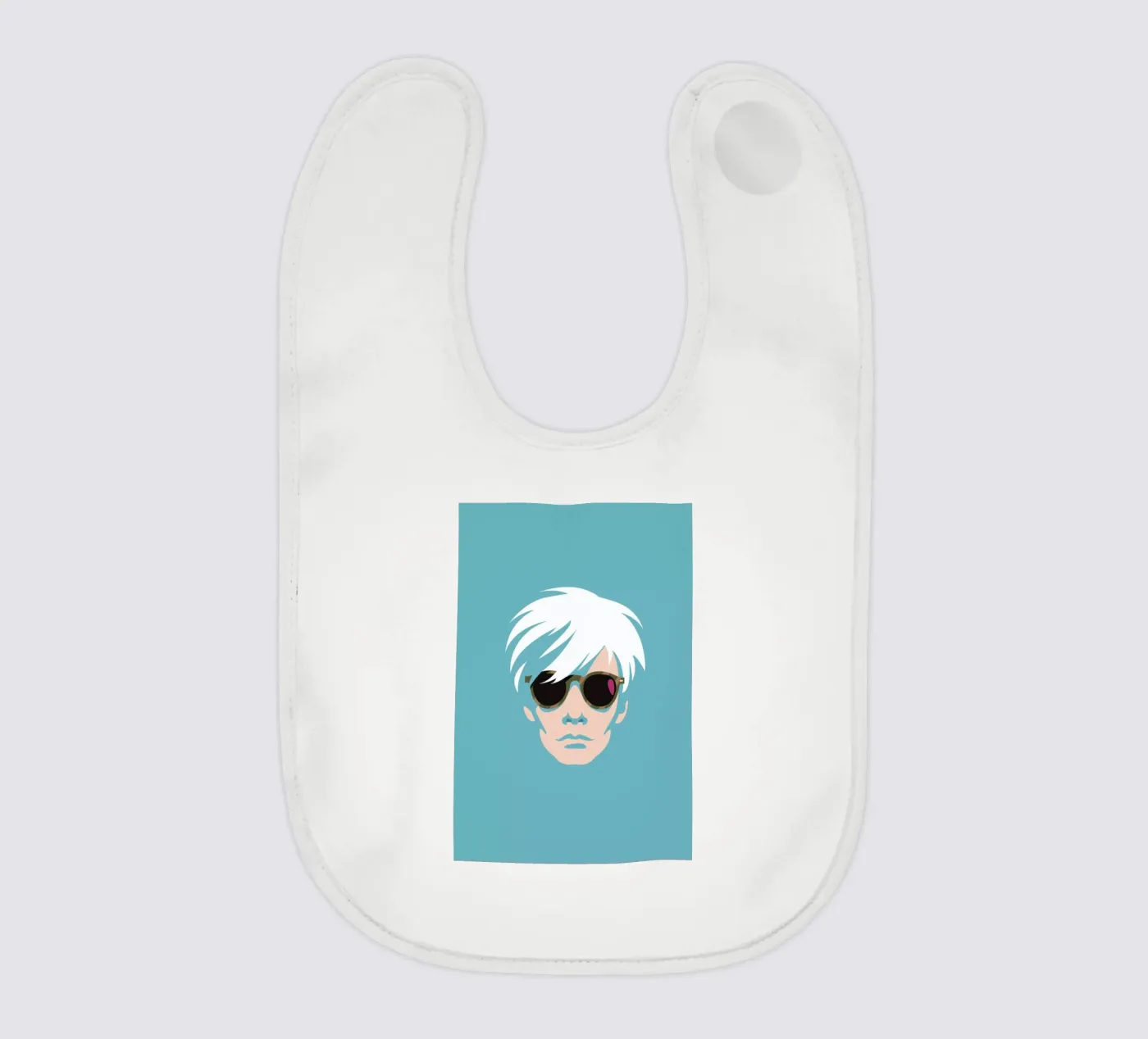 Warhol Babylätzchen von Bruno Morphet