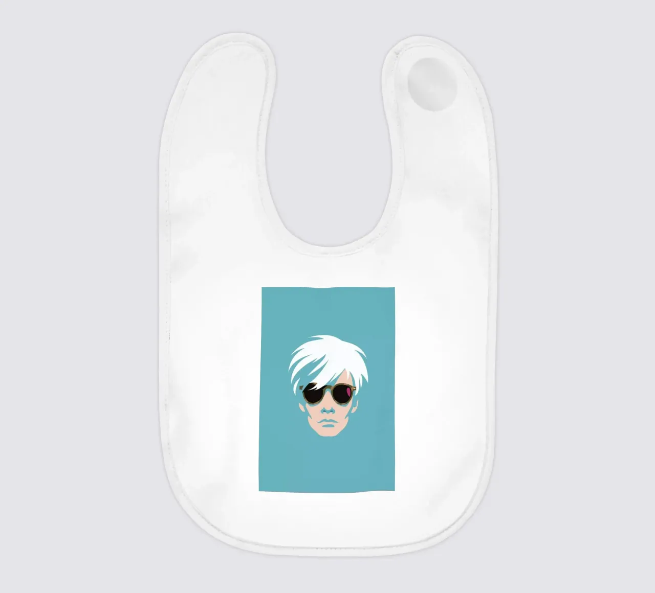 Warhol Babylätzchen von Bruno Morphet