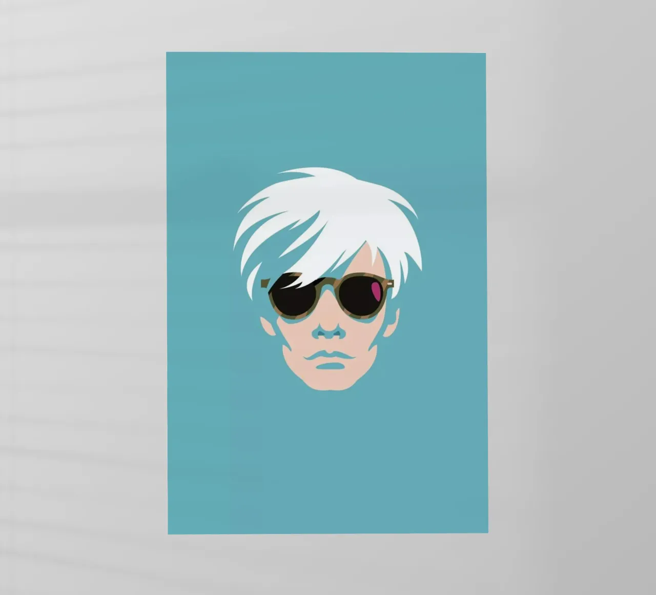 Warhol pellicola backlit da Bruno Morphet