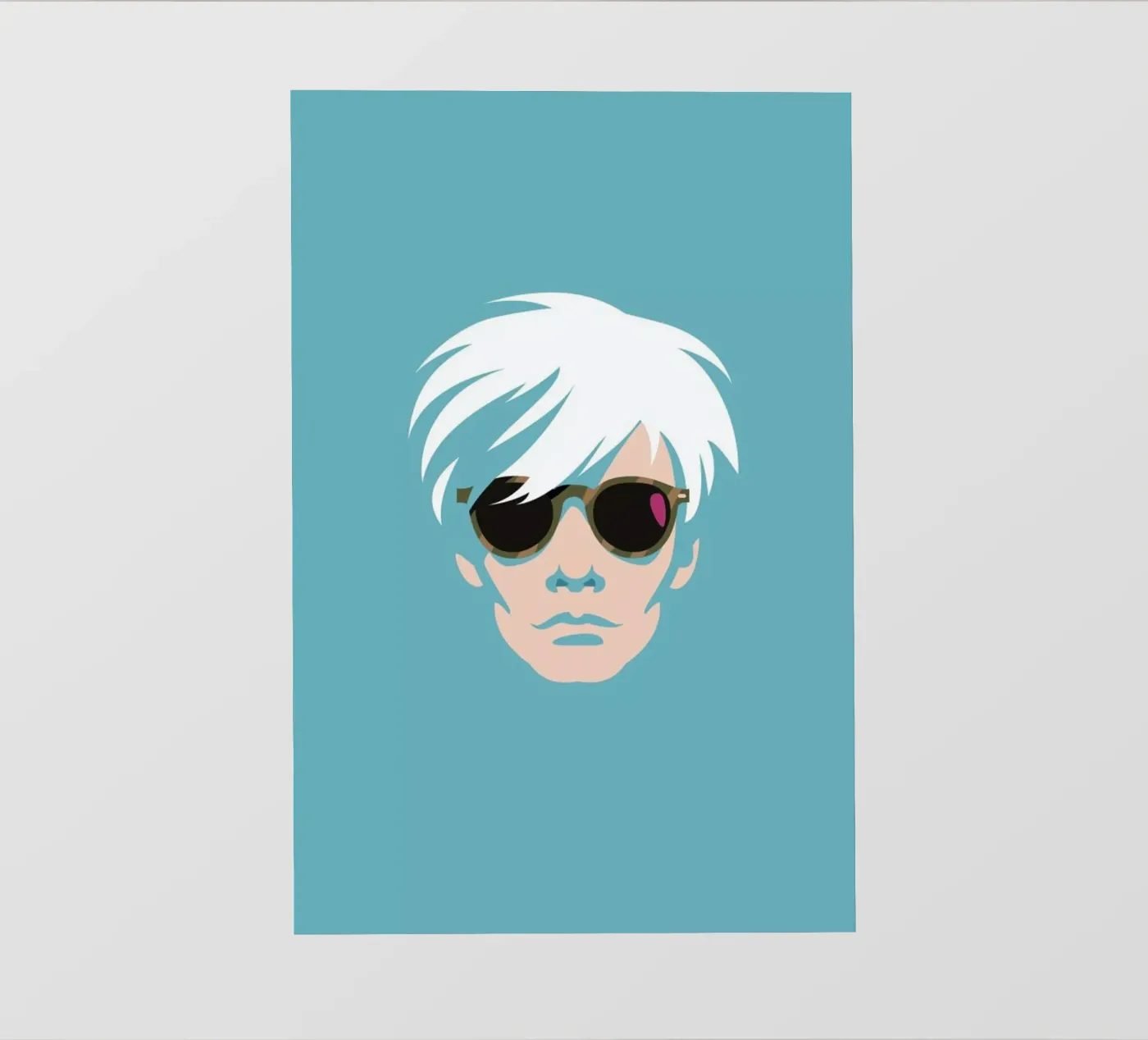 Warhol pellicola backlit da Bruno Morphet