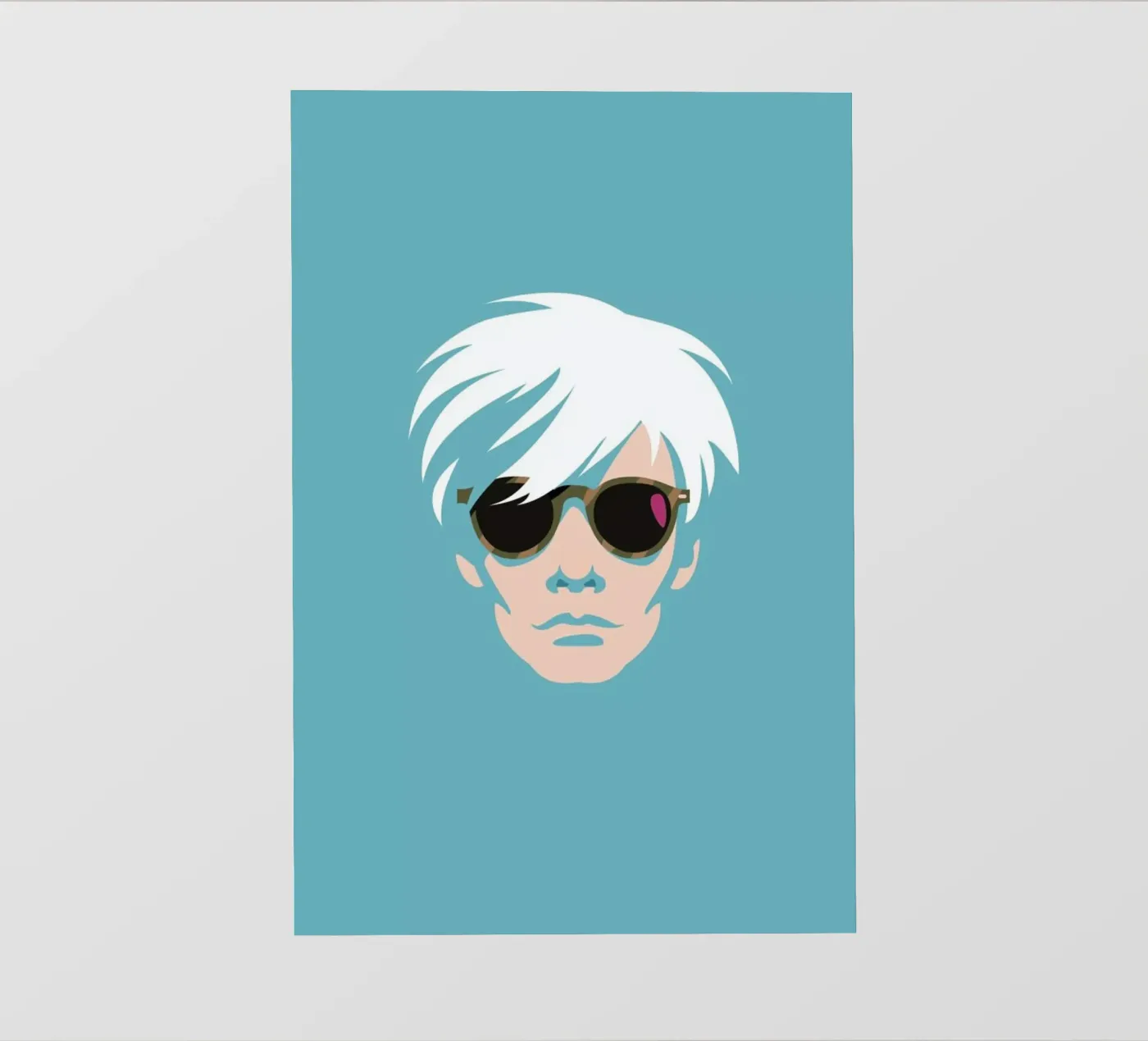 Warhol pellicola backlit da Bruno Morphet