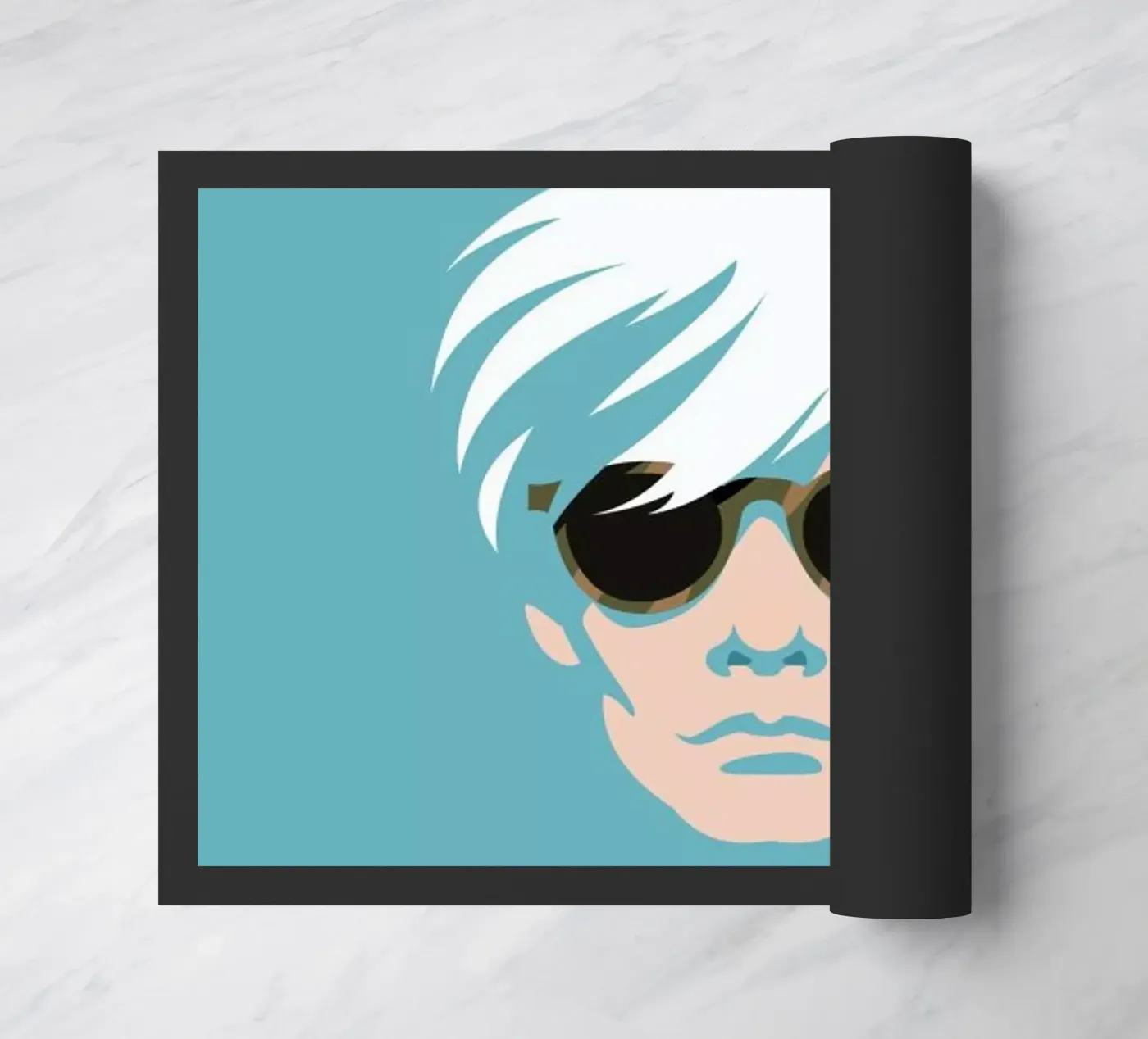 Warhol deurmat van Bruno Morphet