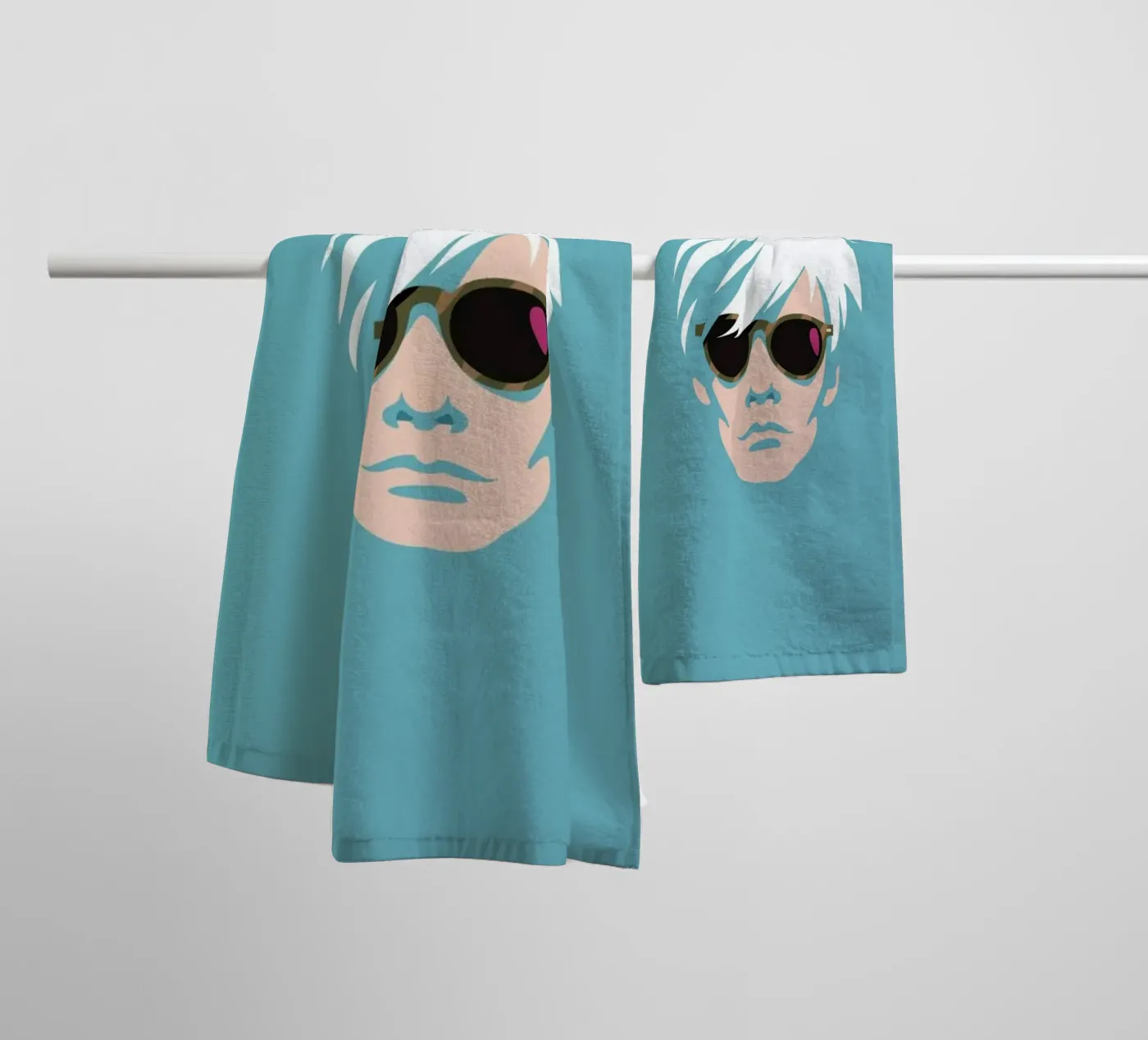 Warhol badhanddoek van Bruno Morphet