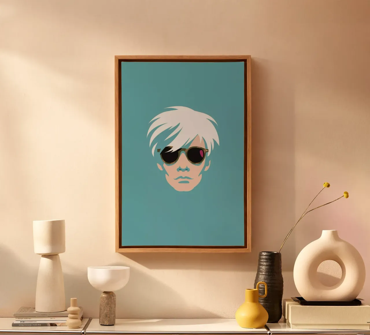 Warhol tela da Bruno Morphet