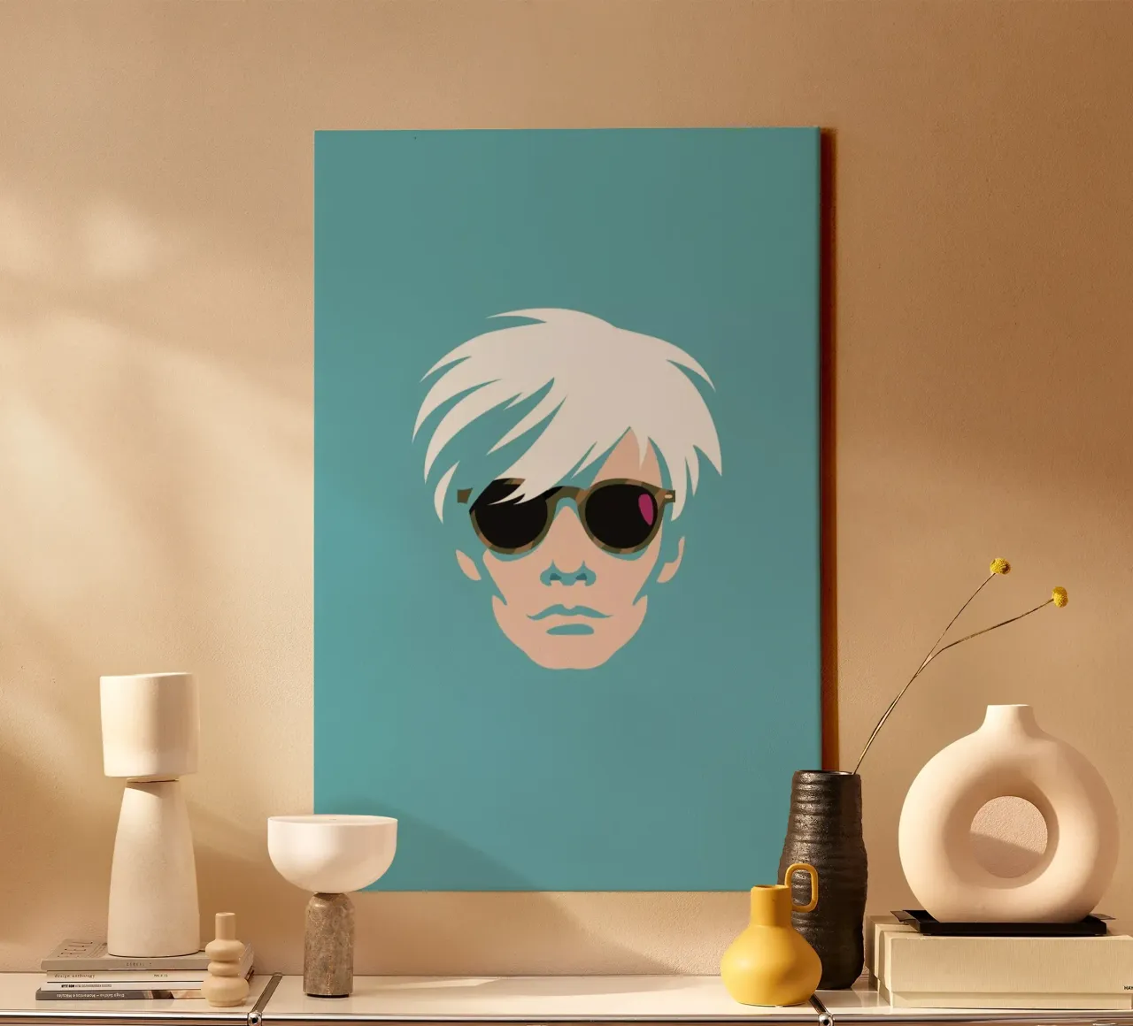 Warhol tela da Bruno Morphet
