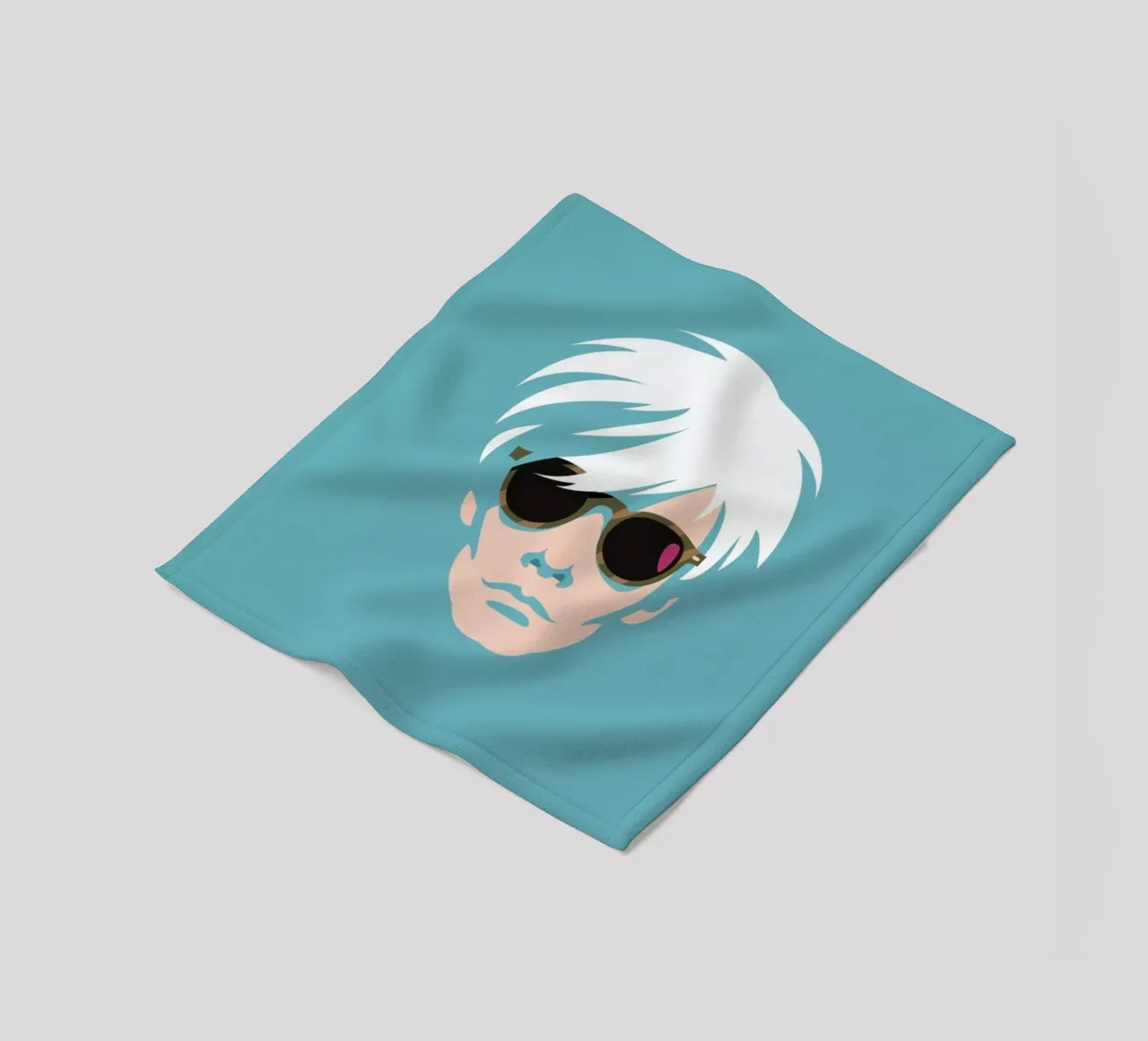 Warhol fleecedeken van Bruno Morphet