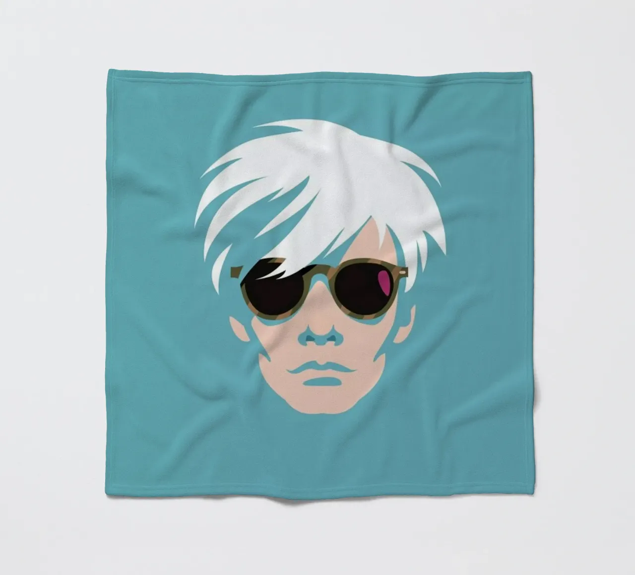 Warhol fleecedeken van Bruno Morphet