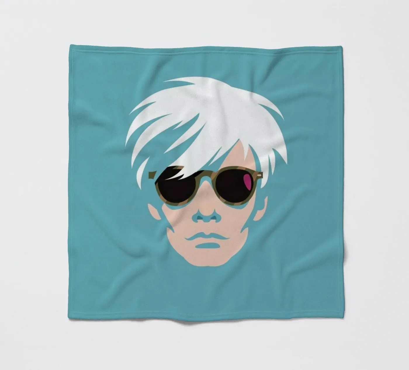 Warhol fleecedeken van Bruno Morphet
