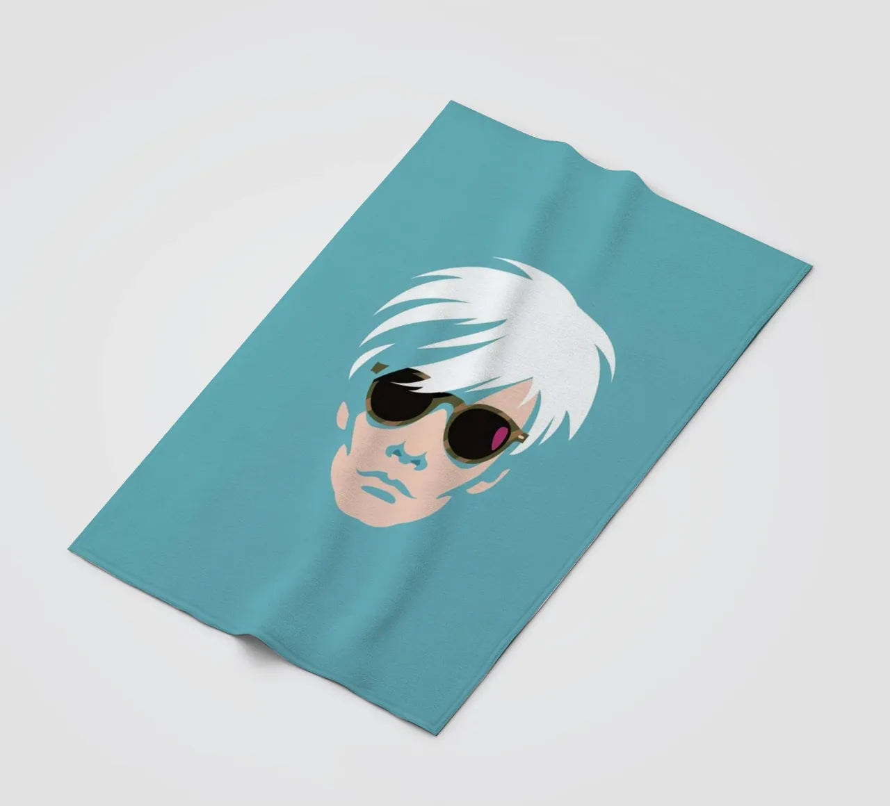 Warhol fleecedeken van Bruno Morphet