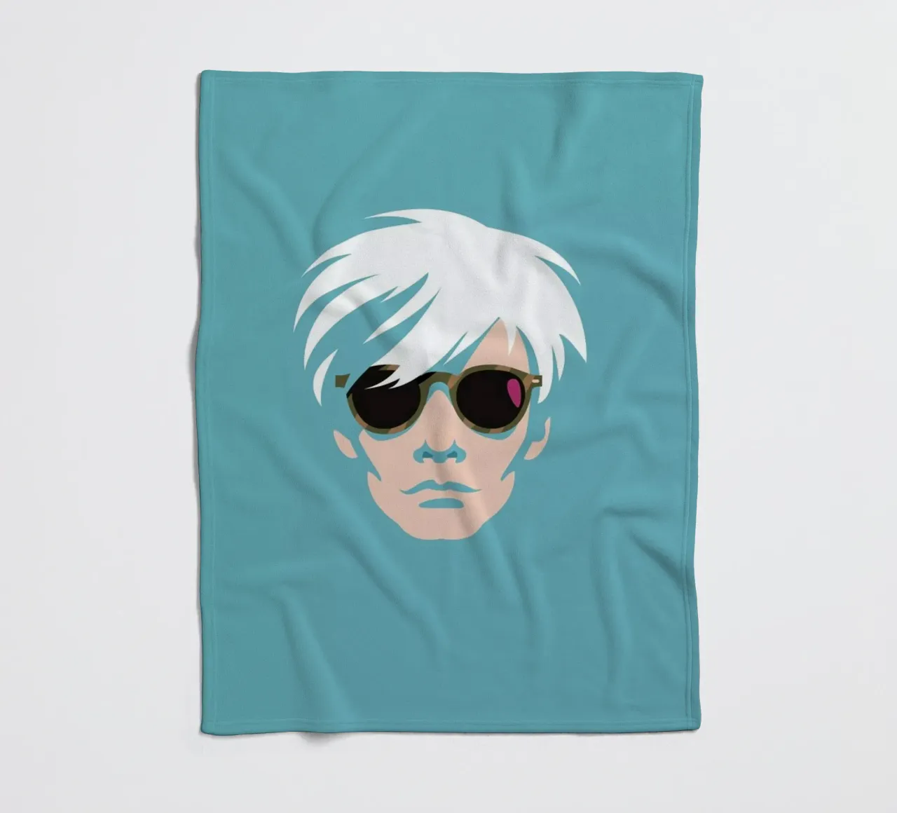 Warhol fleecedeken van Bruno Morphet