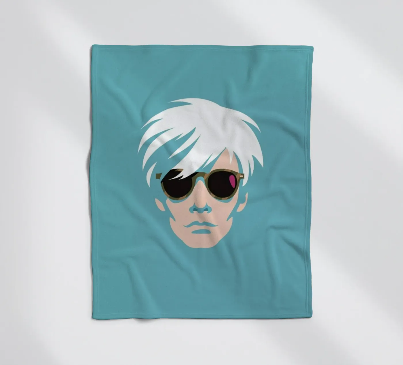 Warhol fleecedeken van Bruno Morphet