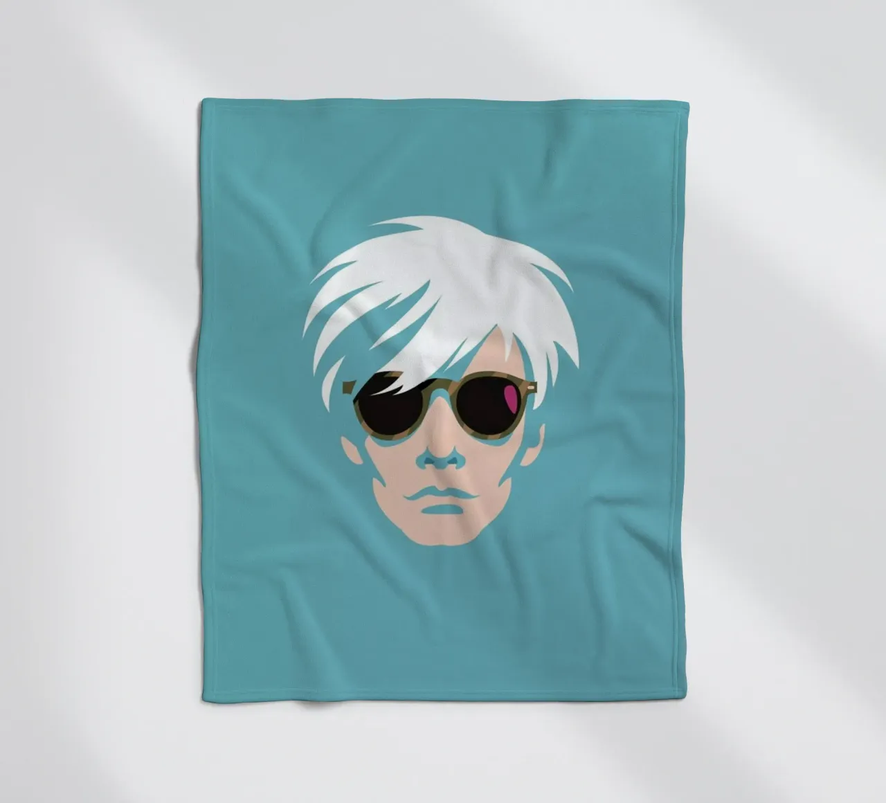 Warhol fleecedeken van Bruno Morphet