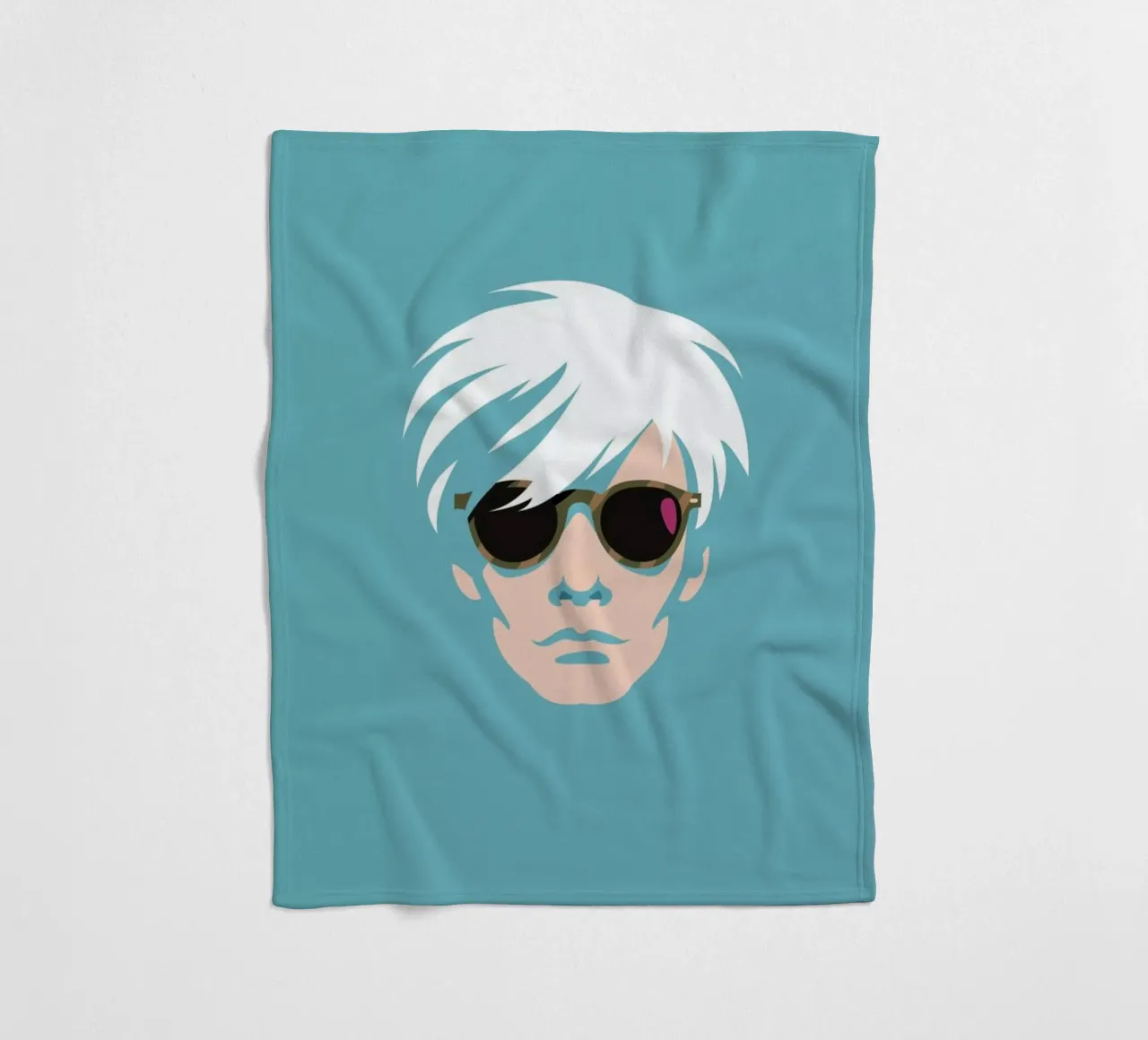 Warhol fleecedeken van Bruno Morphet