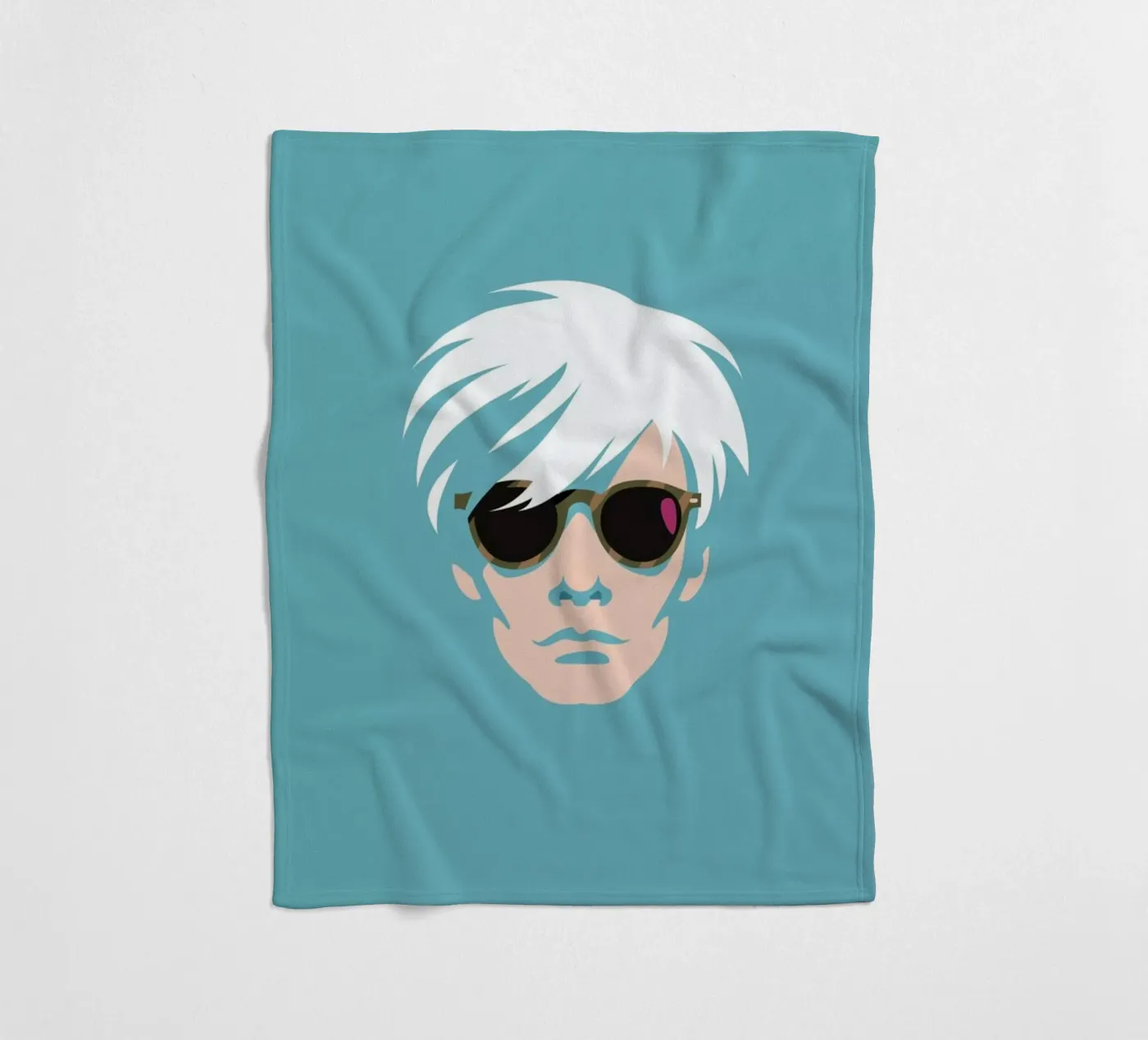 Warhol fleecedeken van Bruno Morphet