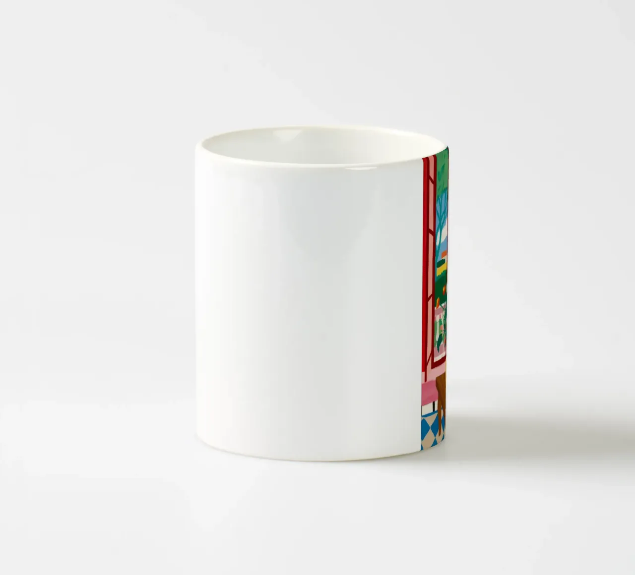 Balcone Colazione in fiore tazza in ceramica da Haven Mirage