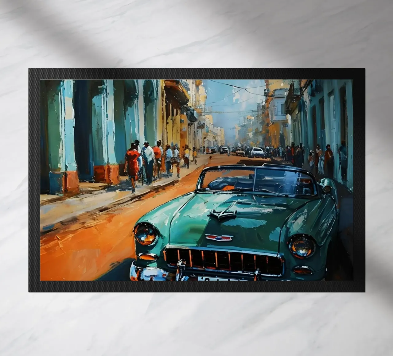 Kuba Havanna Kunst zerbino da Vintage Travel Art