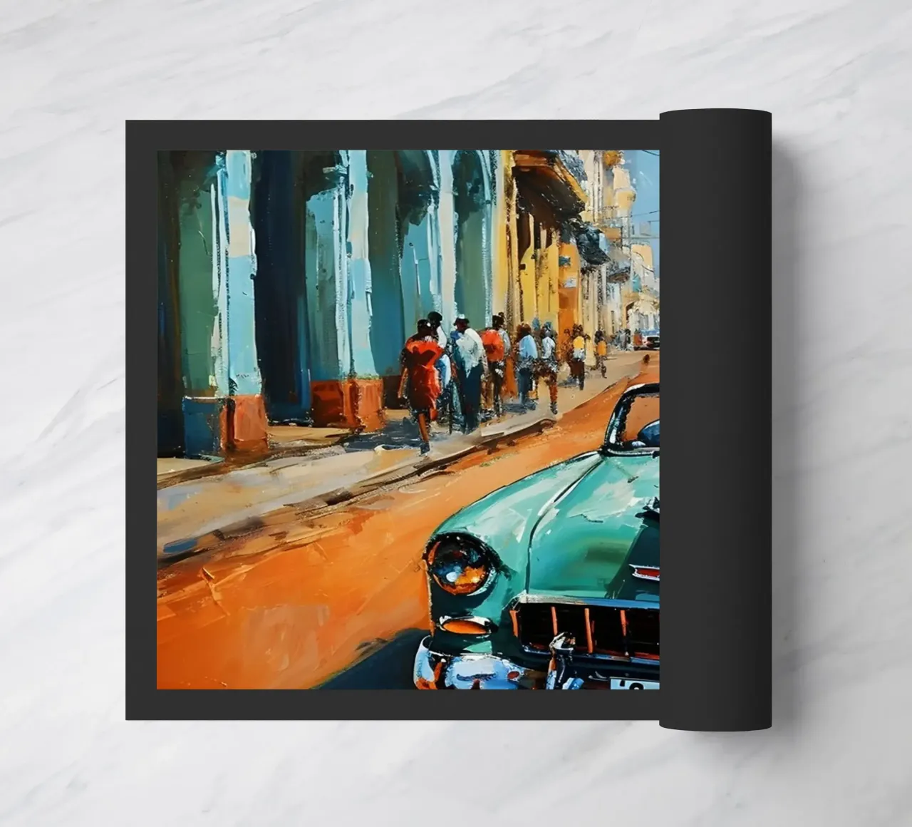 Kuba Havanna Kunst zerbino da Vintage Travel Art
