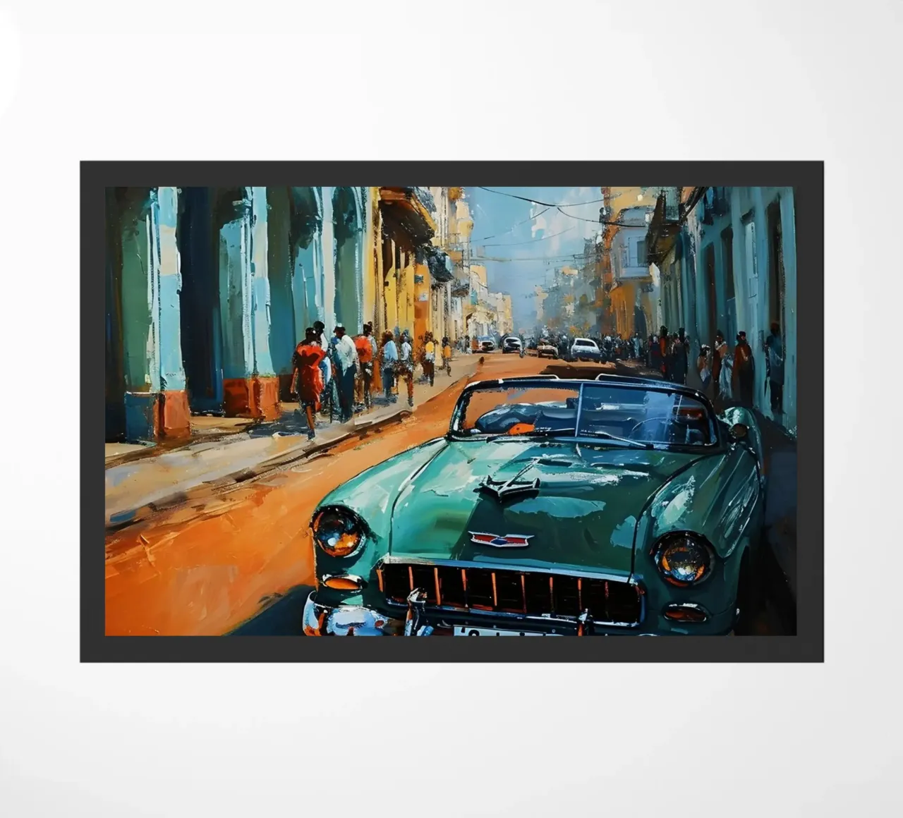 Kuba Havanna Kunst zerbino da Vintage Travel Art