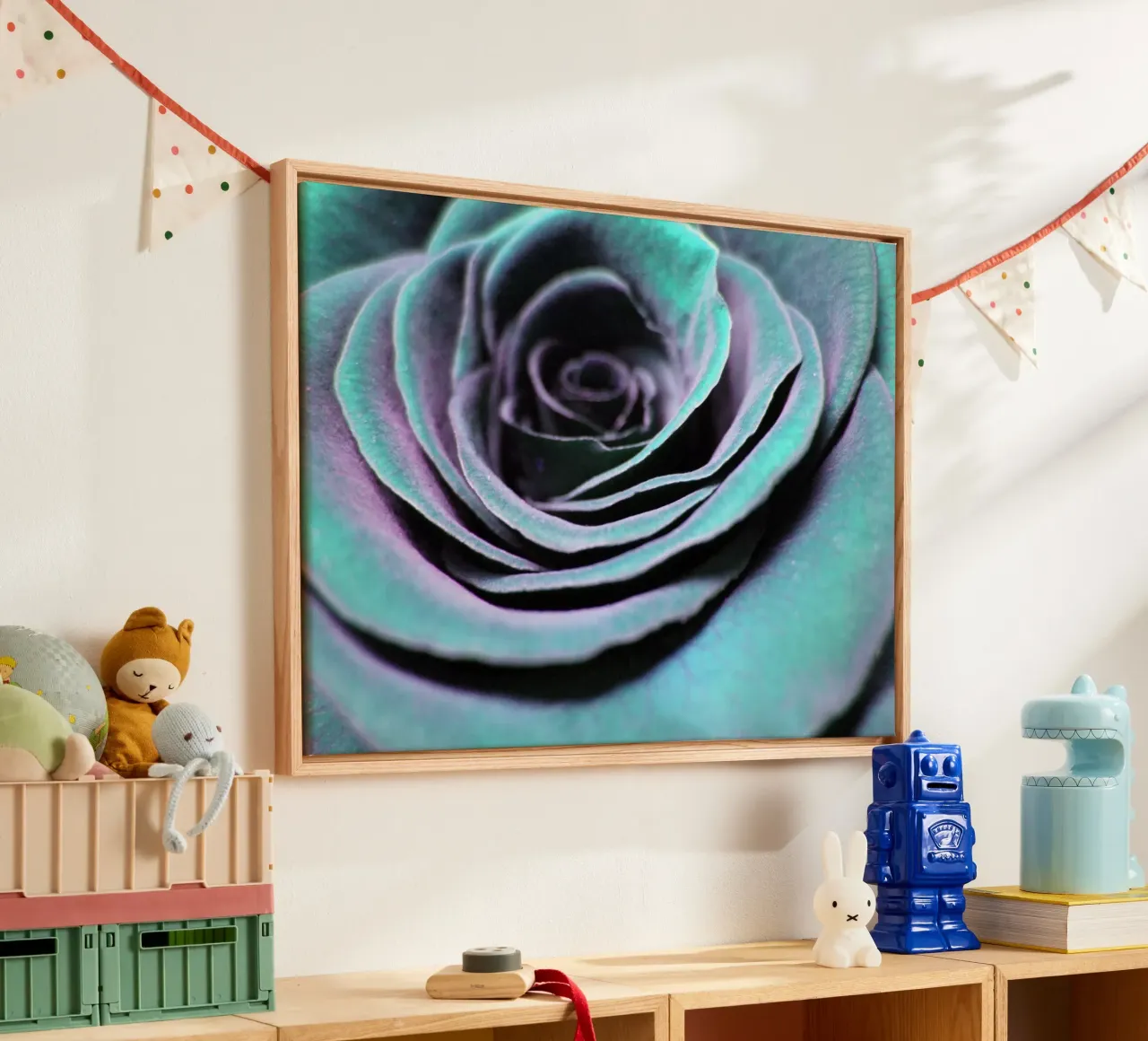 Rosa cangiante plexiglass da PhotoVibe Decor