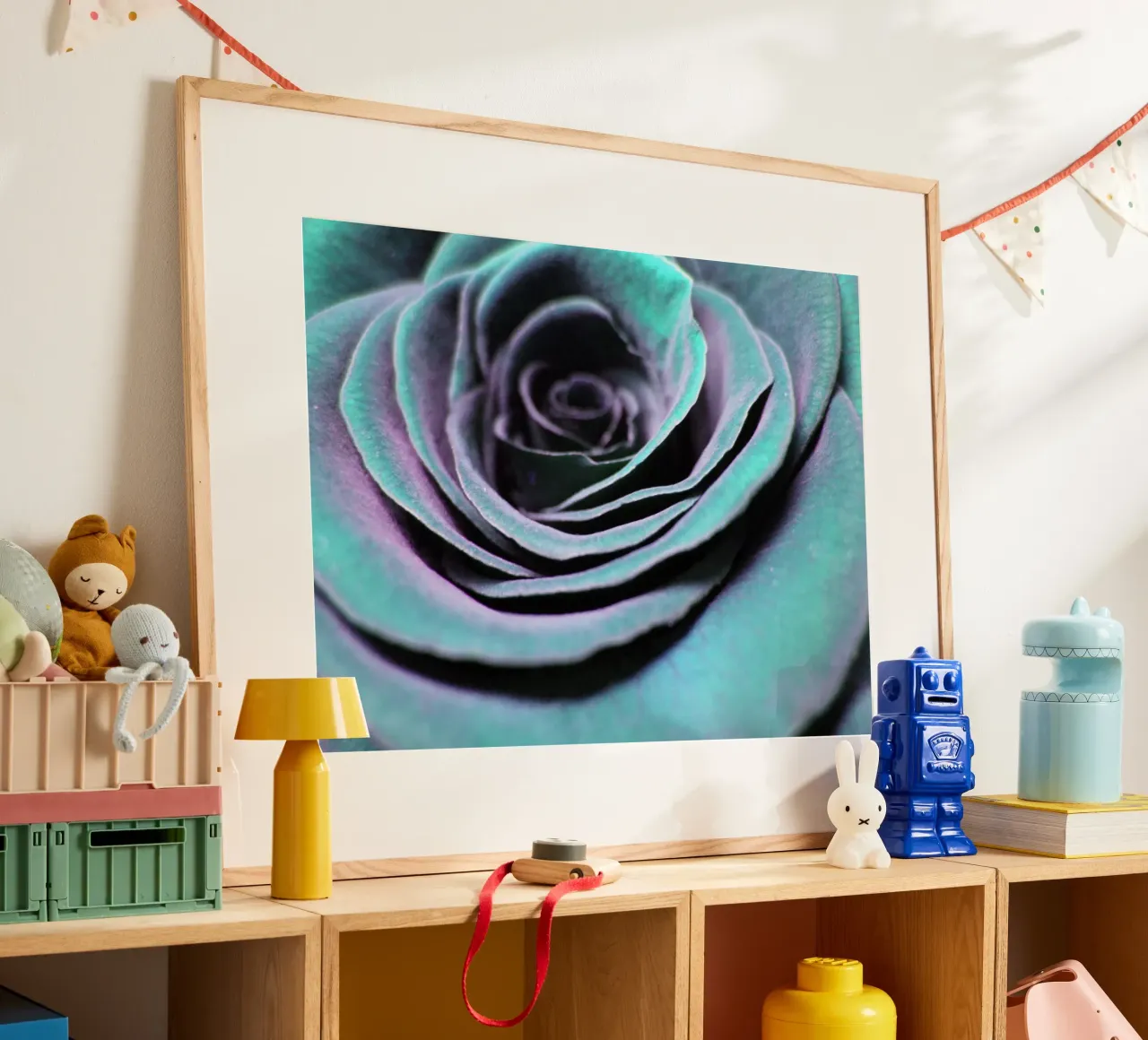 Rosa cangiante carta hahnemühle da PhotoVibe Decor