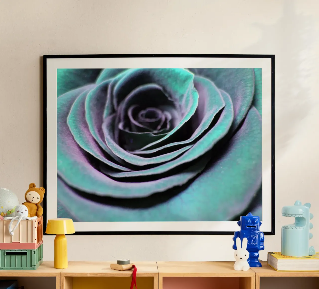 Rosa cangiante carta hahnemühle da PhotoVibe Decor