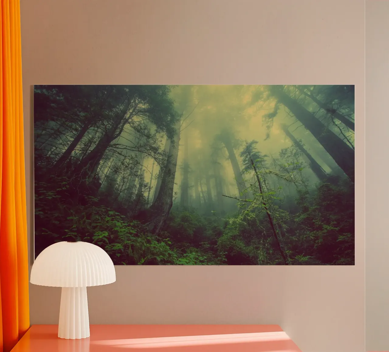Foresta misteriosa plexiglass da PhotoVibe Decor