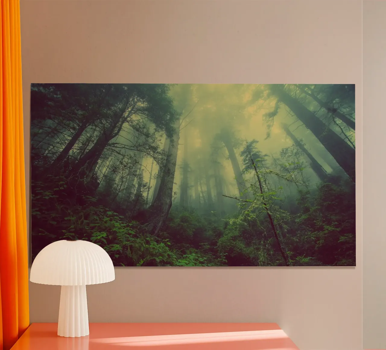 Foresta misteriosa carta hahnemühle da PhotoVibe Decor