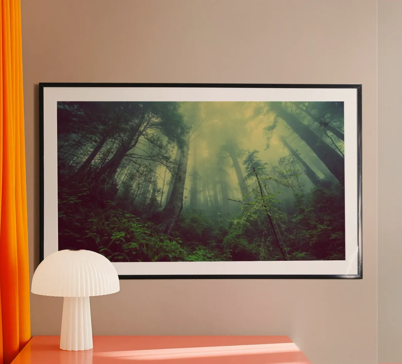 Foresta misteriosa carta hahnemühle da PhotoVibe Decor