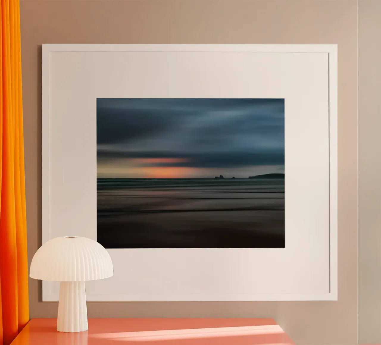 Crepuscolo dell'oceano poster da PhotoVibe Decor