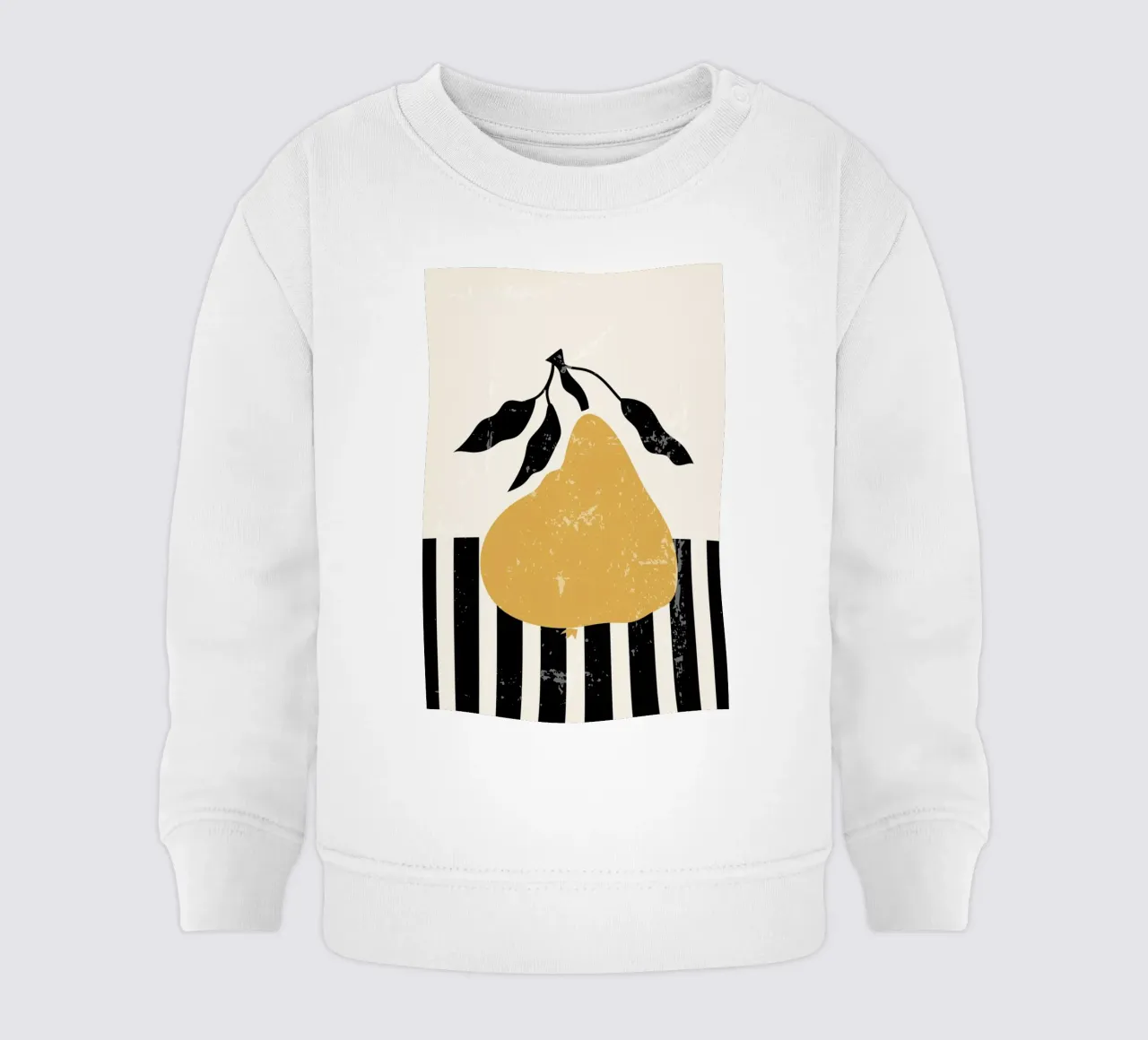 Golden Pear felpa neonato da Graphite
