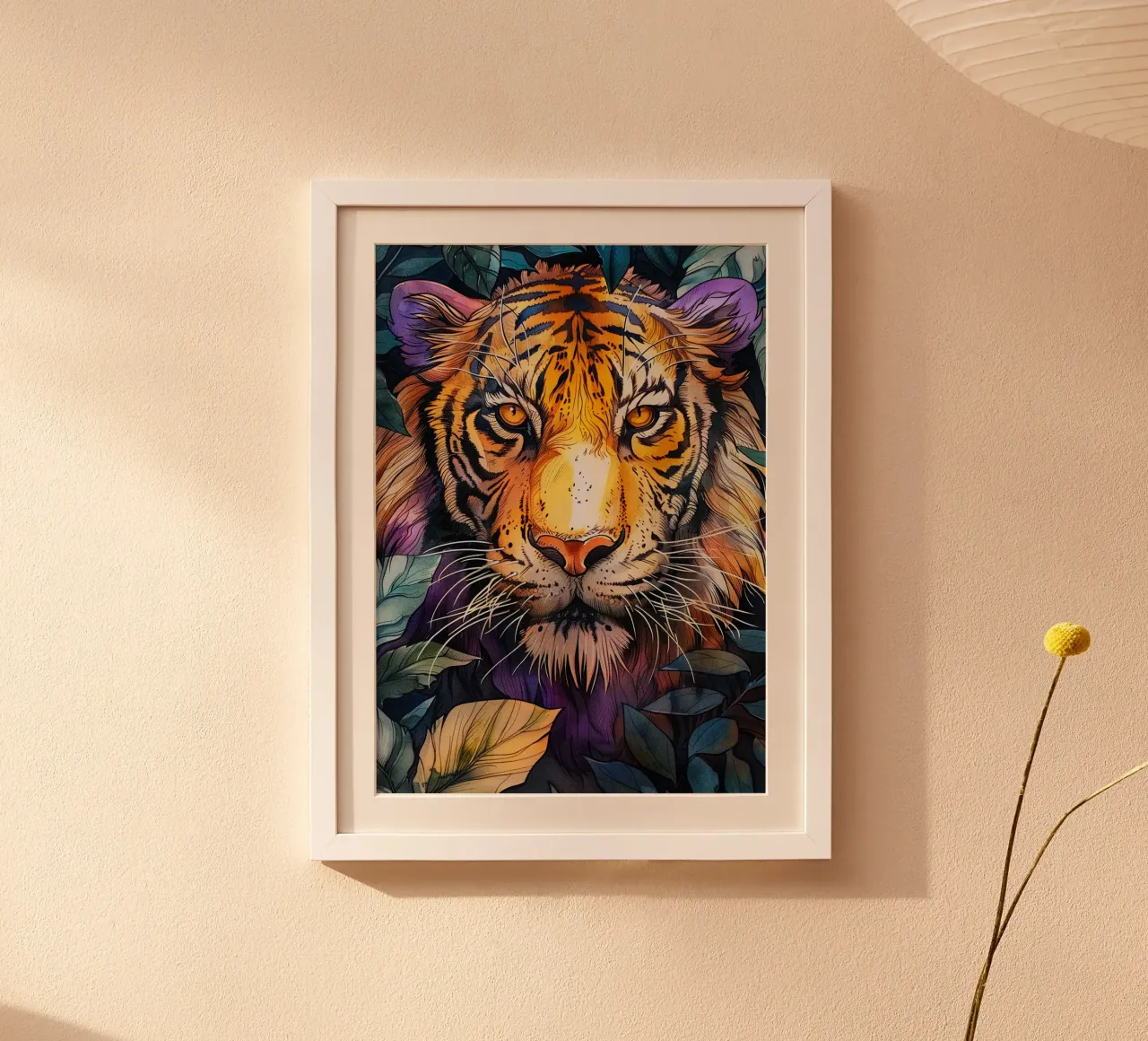 Tiger poster by Lionmixart