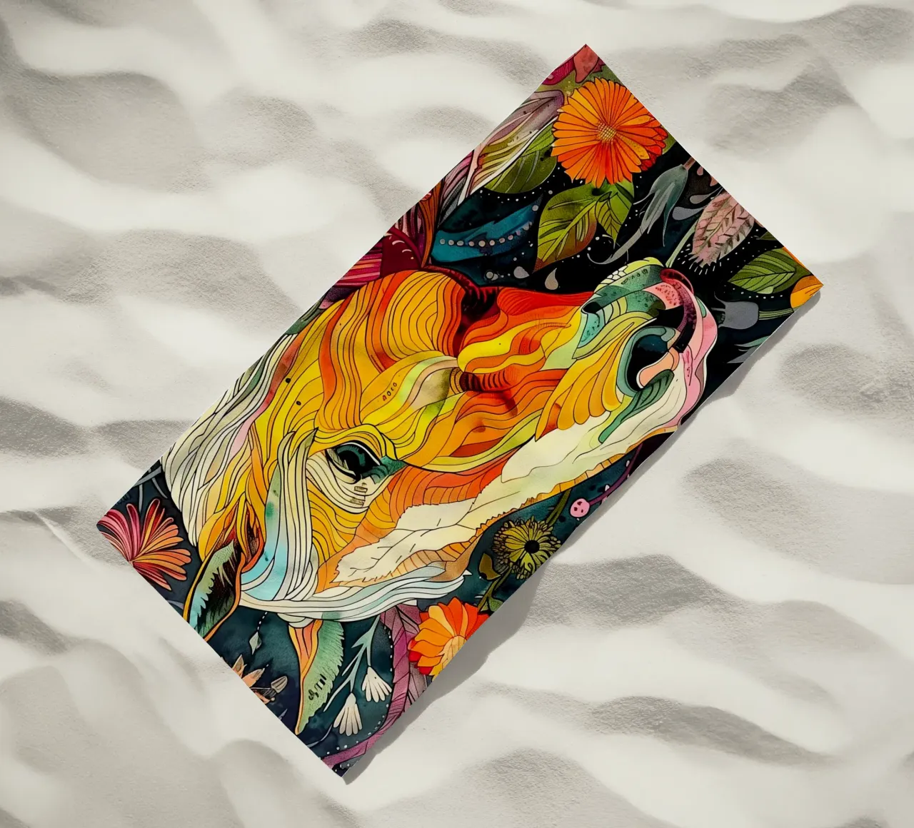 Cavallo telo mare da Lionmixart