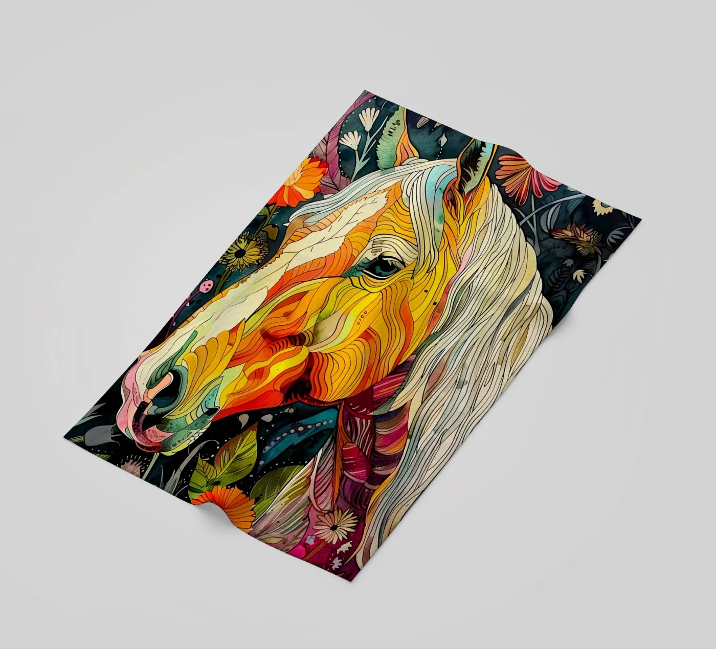 Cavallo telo mare da Lionmixart