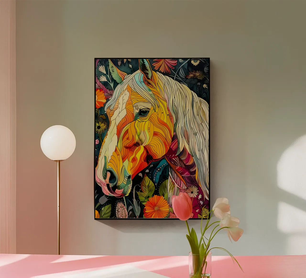 Cavallo plexiglass da Lionmixart
