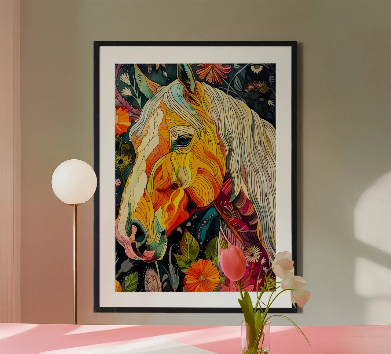 Cavallo poster da Lionmixart