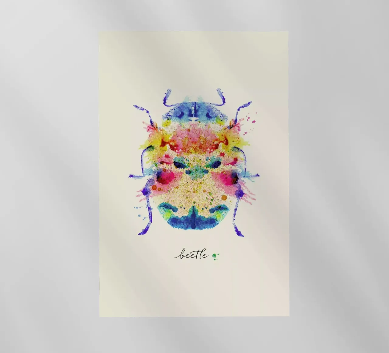 Ink Beetle Psychadelic pellicola backlit da Flora & Fauna