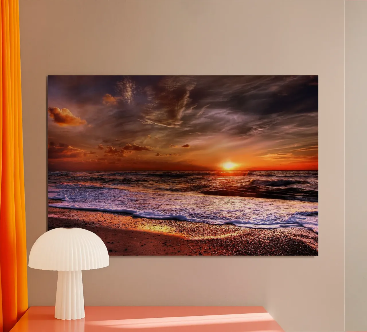 Costa del Fuoco carta hahnemühle da PhotoVibe Decor