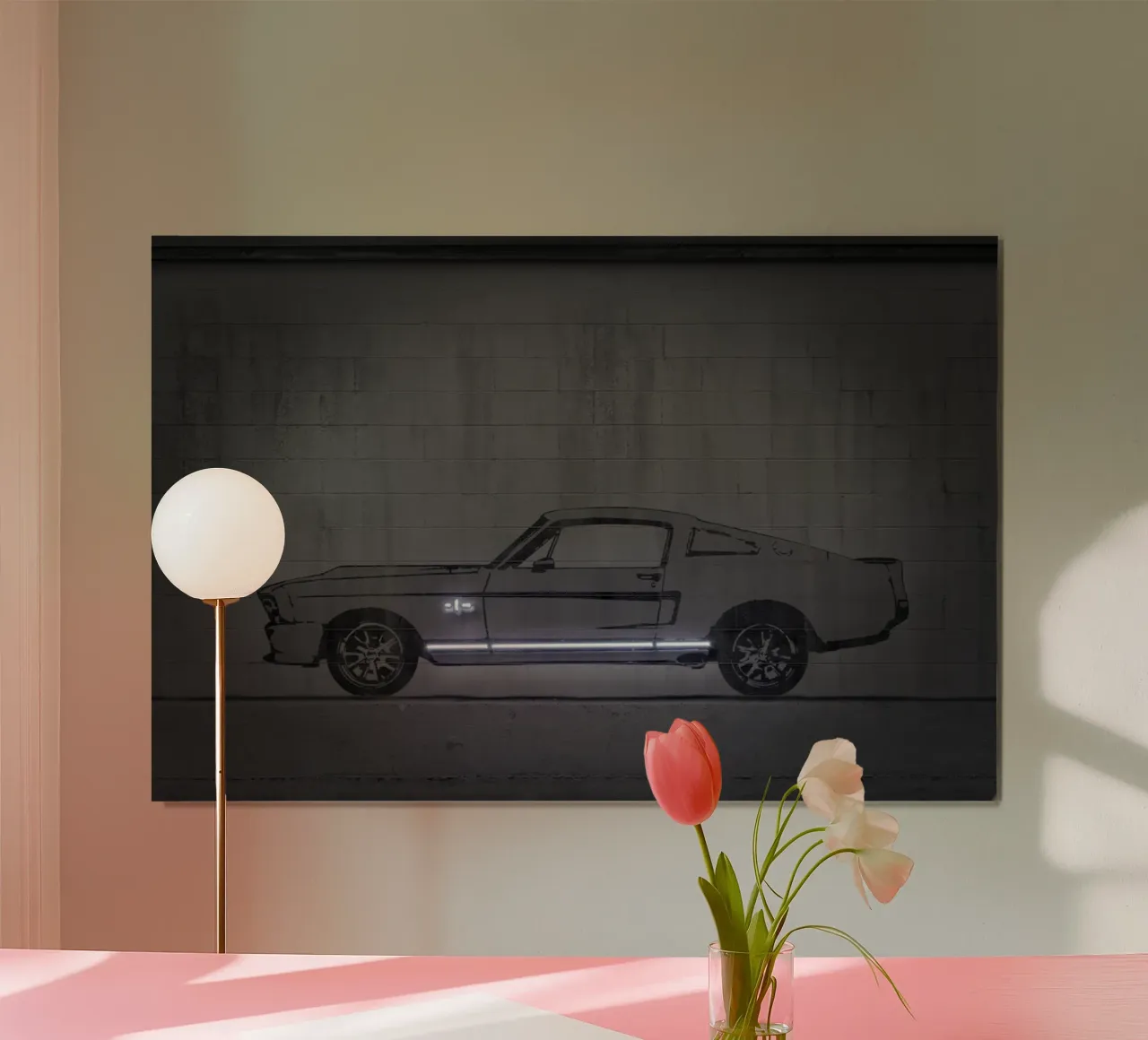 Eleanor poster con telaio in plastica da Octavian