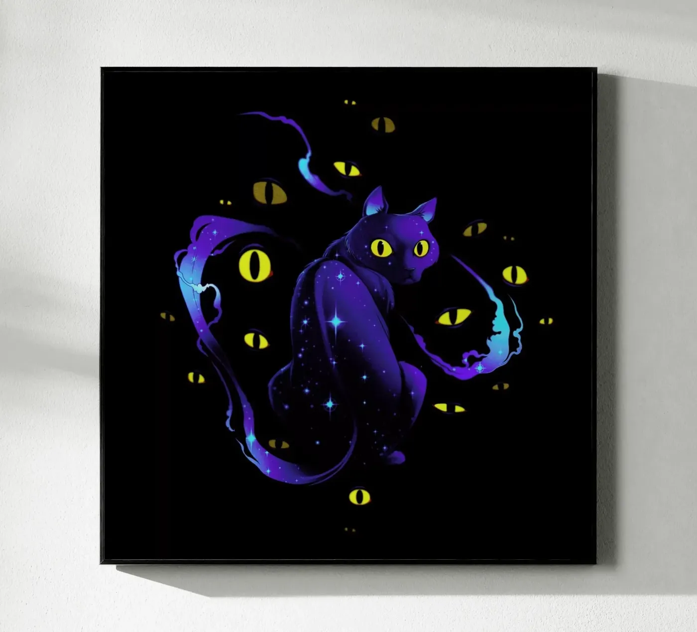 Mystic Cat plexiglass da Tobe Fonseca