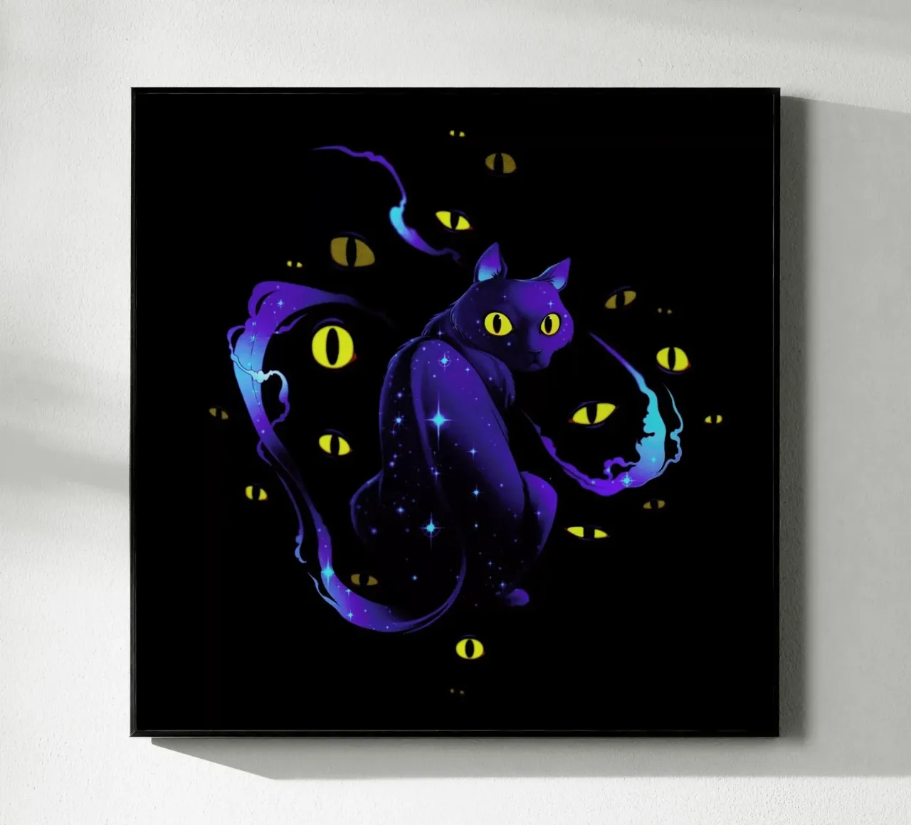 Mystic Cat plexiglass da Tobe Fonseca