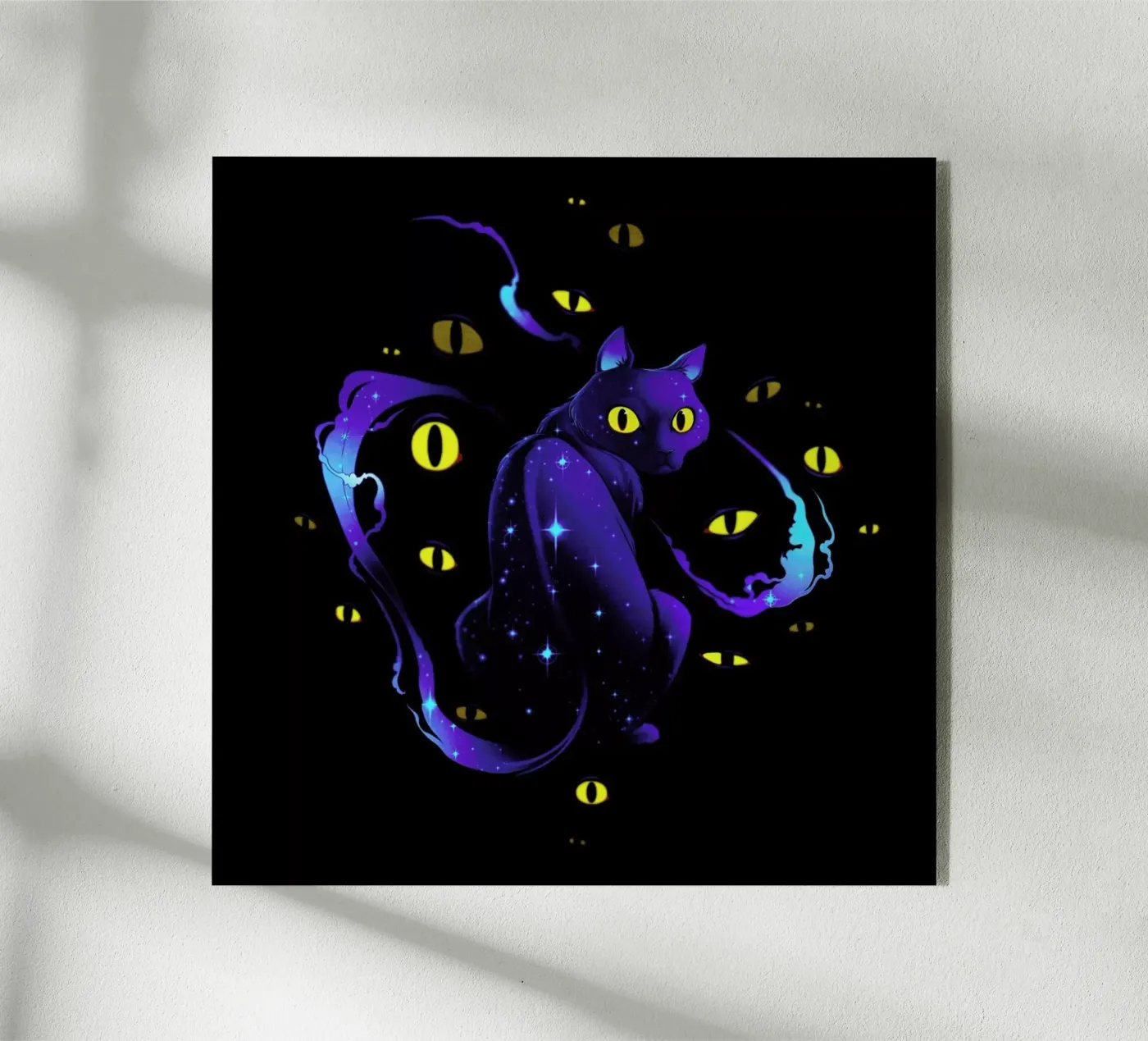 Mystic Cat plexiglass da Tobe Fonseca