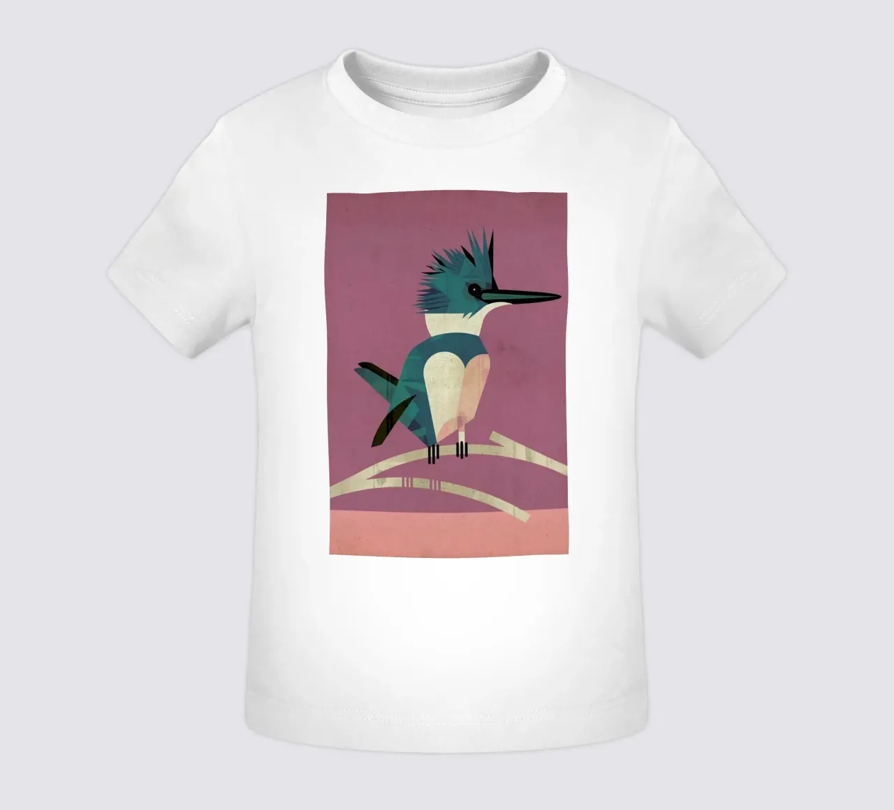 Kingfisher maglietta neonato da Dieter Braun