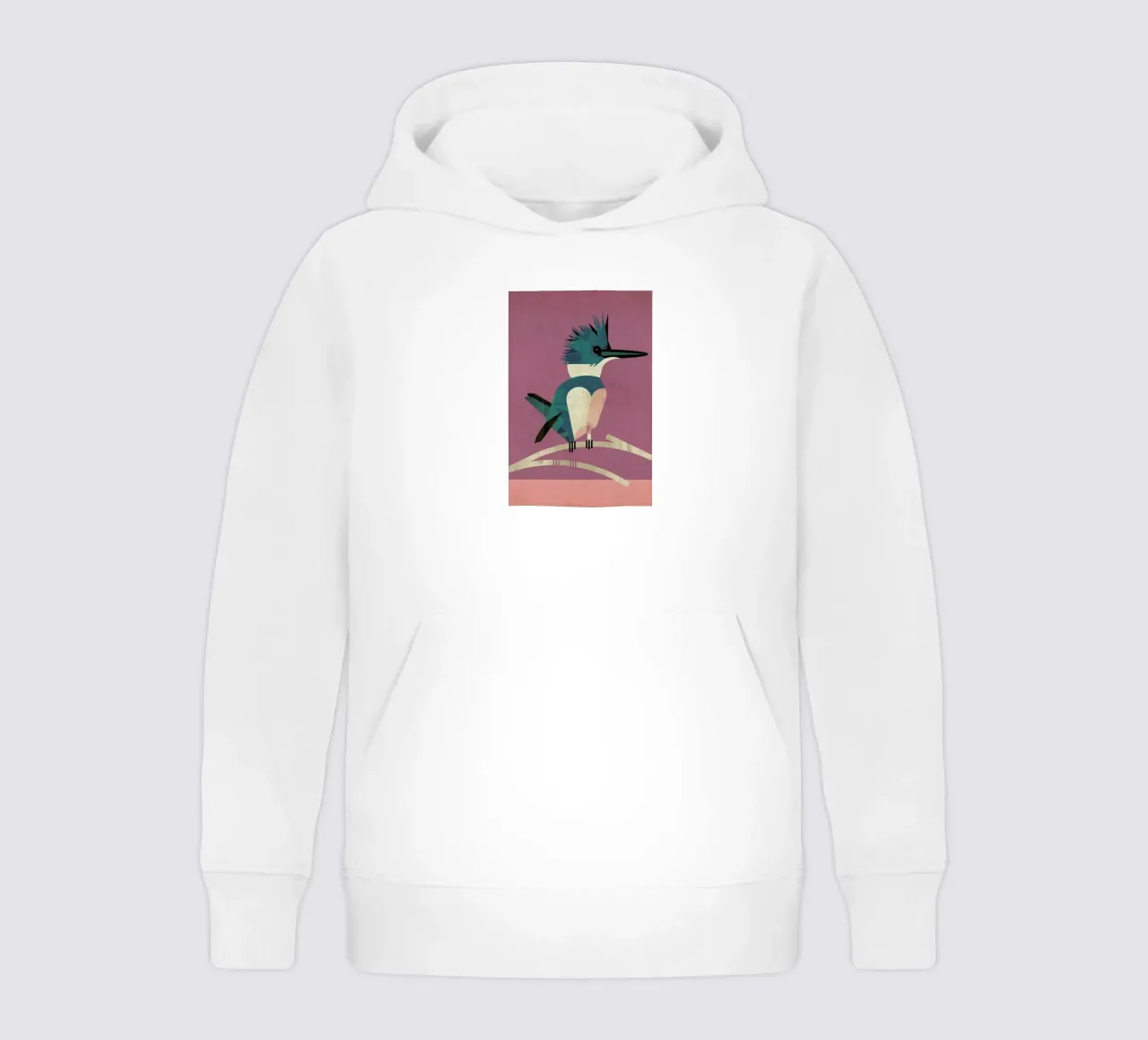 Kingfisher felpa bambino con cappuccio da Dieter Braun
