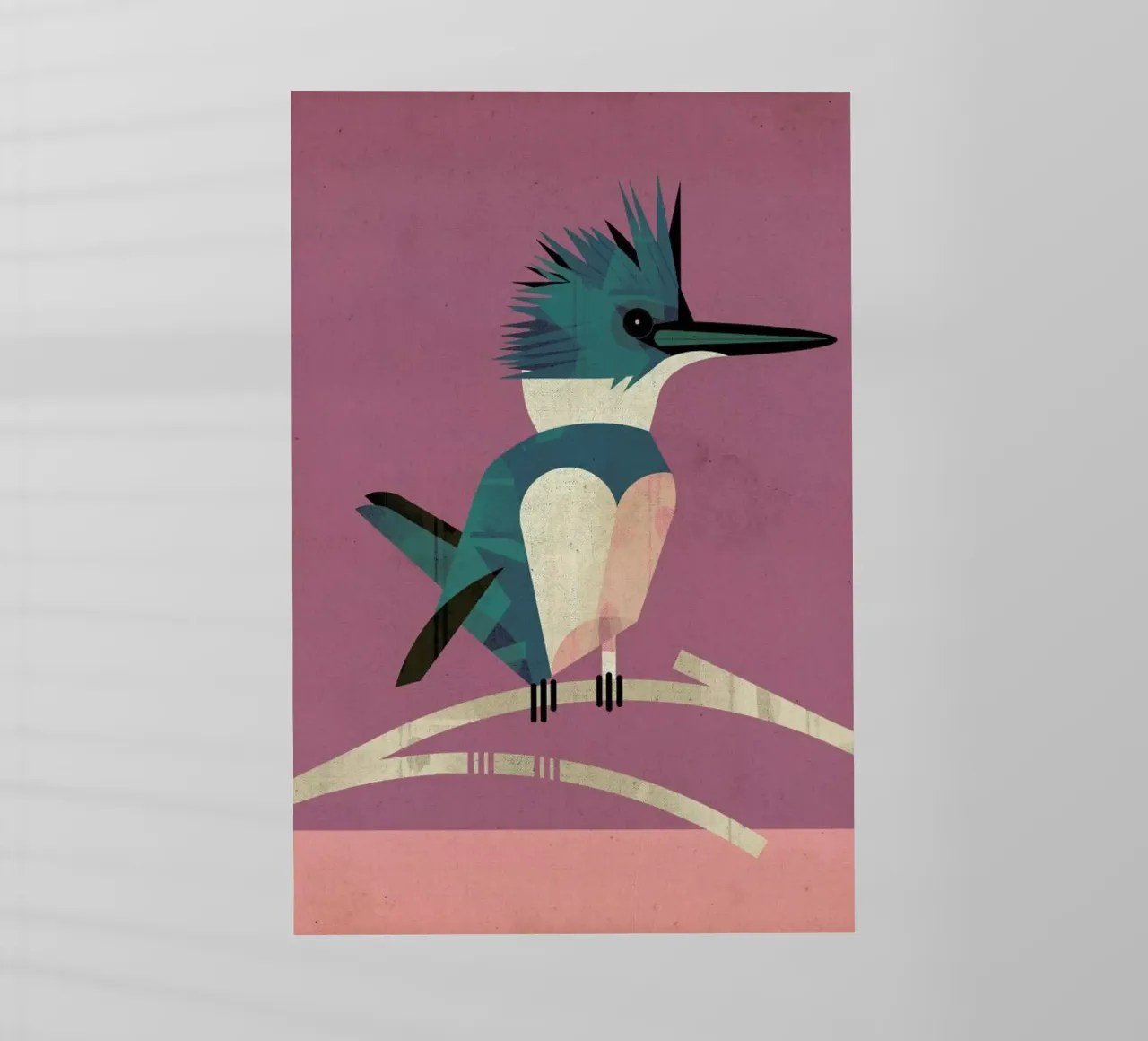 Kingfisher pellicola backlit da Dieter Braun