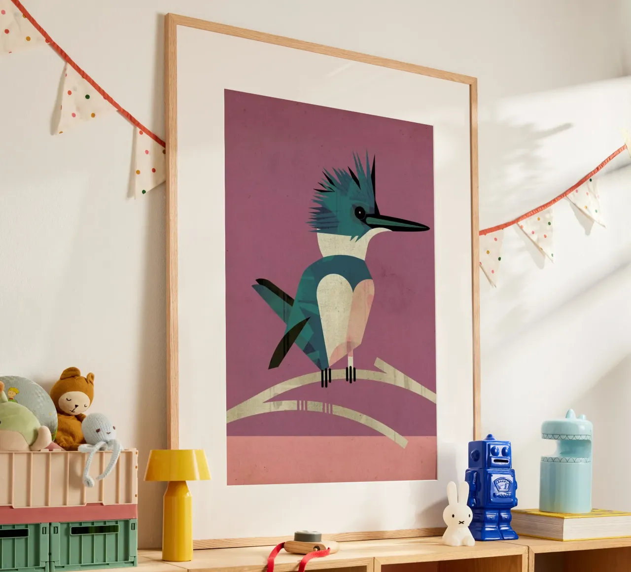 Kingfisher carta hahnemühle da Dieter Braun