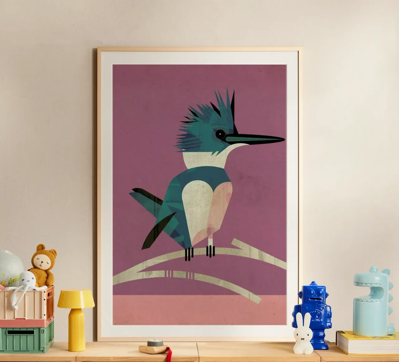 Kingfisher carta hahnemühle da Dieter Braun
