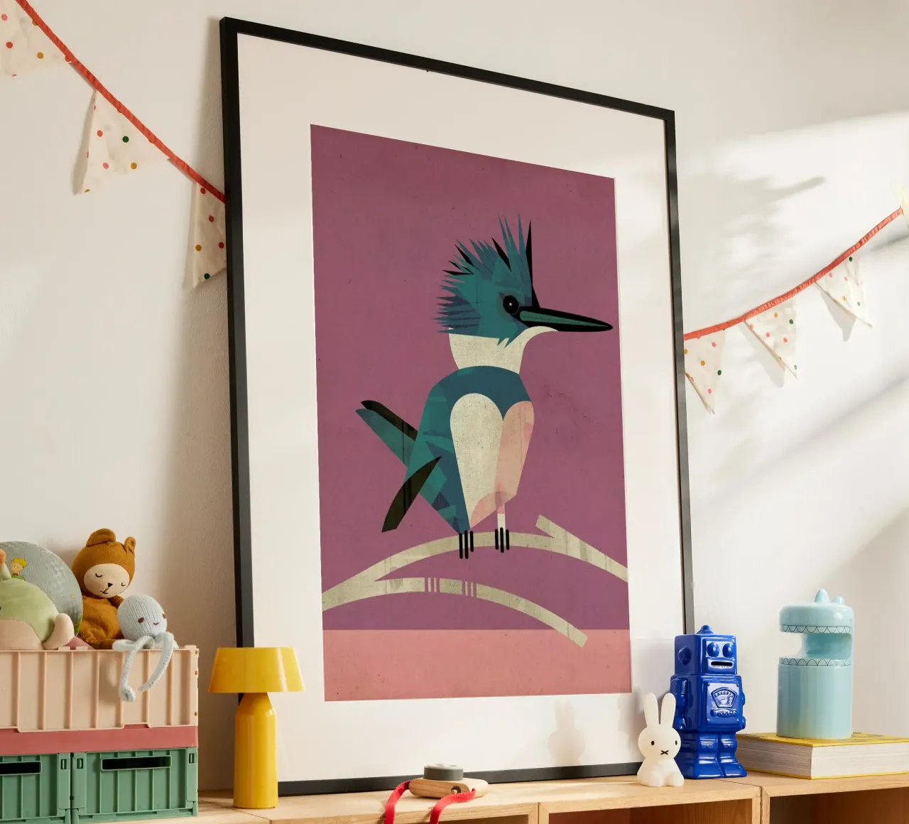 Kingfisher carta hahnemühle da Dieter Braun