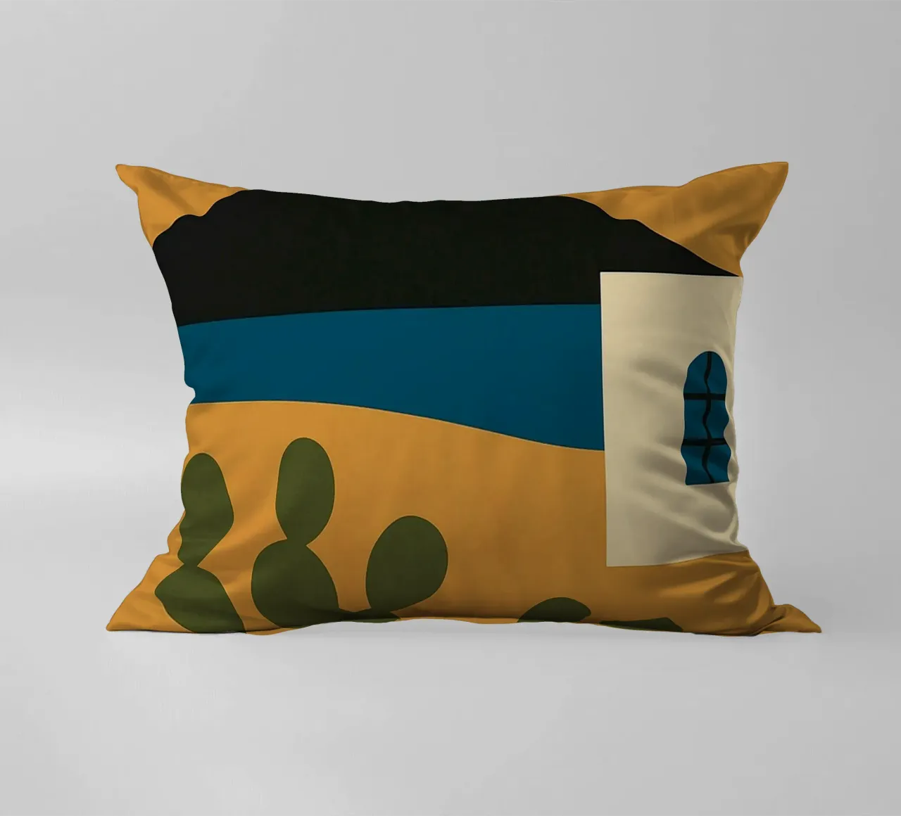 Isole Canarie - Fuga vulcanica in un poster di design cuscino da JETLAG | affiches voyage