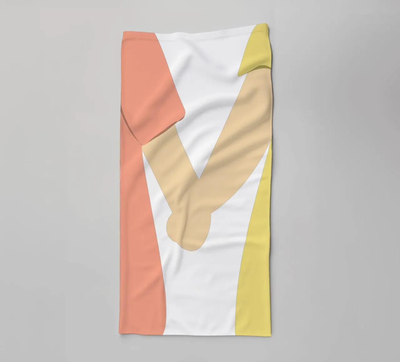 Girls. Hand in Hand. towel by FRICKE DESIGN