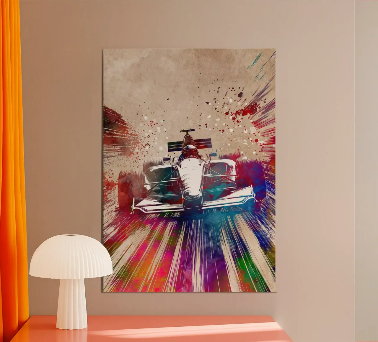 Autos Rennsport Kunst Poster von SPORT